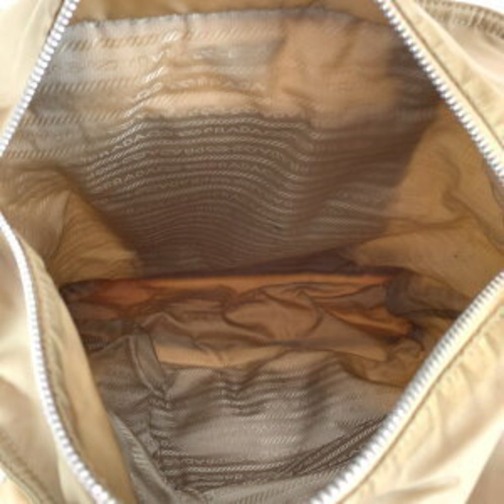 Prada Tessuto Python Leather Tote Bag Triangle Br… - image 8